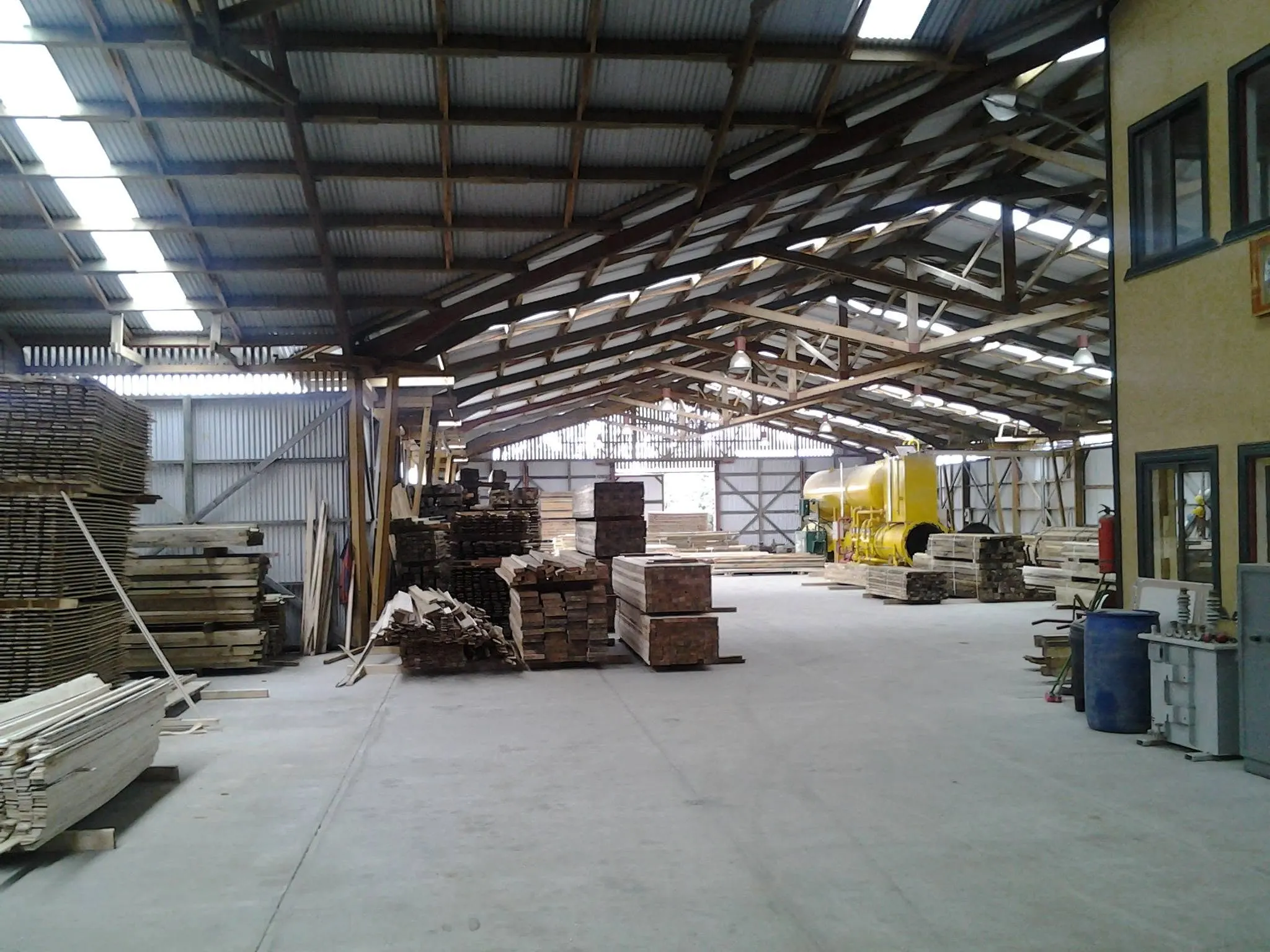 Vigas de madera estructural